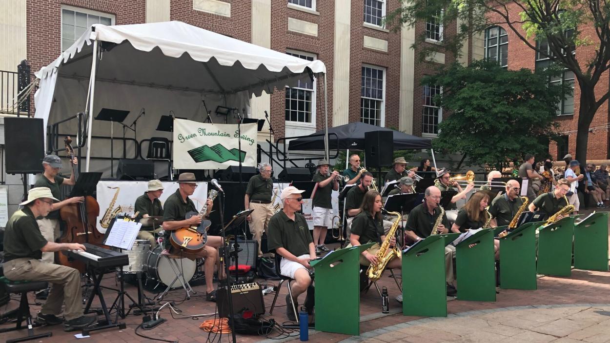 Green Mountain 18 Piece Big Band at City Hall Park
